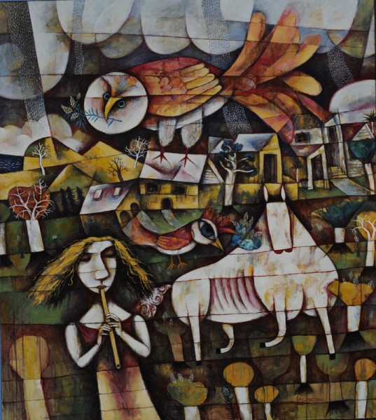 Harmony No.2 (2014) Acrylic on canvas 50 x 60cm
